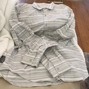 Men’s, button down, lululemon shirt